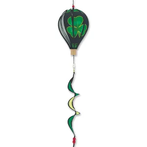 12 in. Hot Air Balloon - Shamrocks