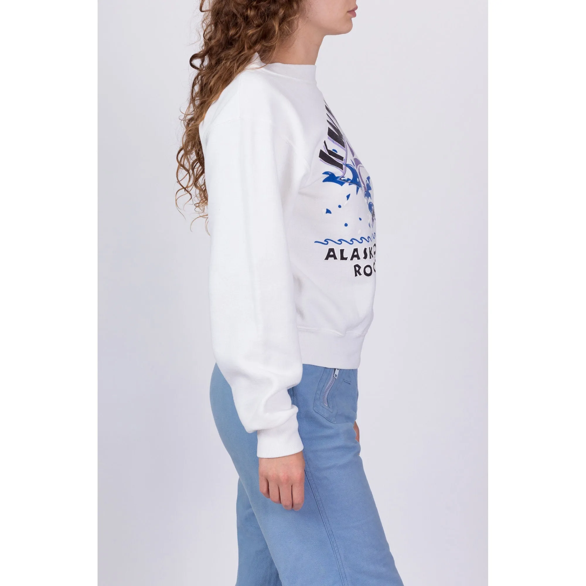 80s KWHL 106.5 Alaska Sweatshirt - Small