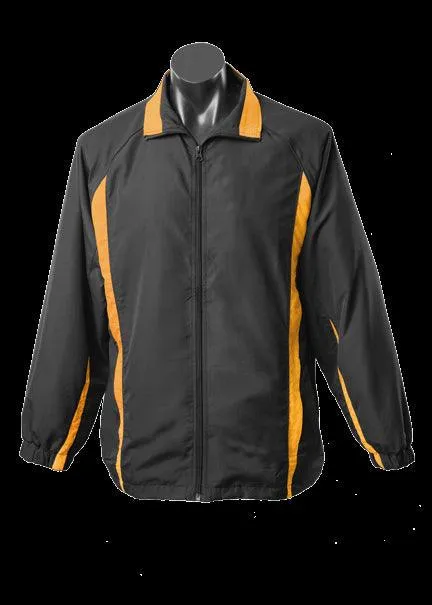 Adults Eureka Track Top Black/Gold