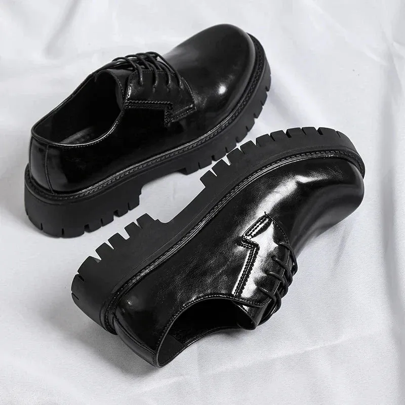 Amozae- Mapo Lace Up Chunky Shoes