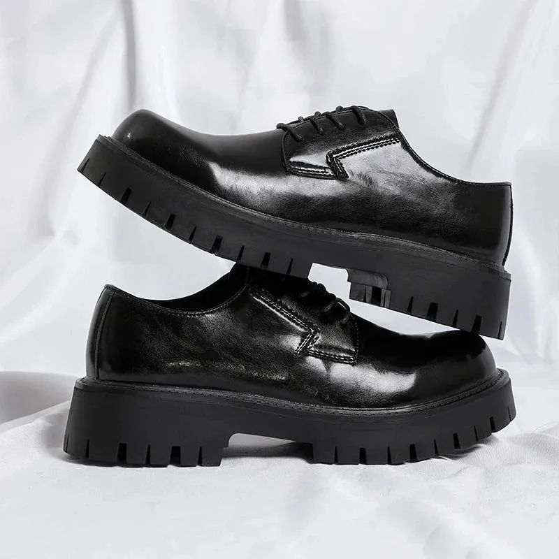 Amozae- Mapo Lace Up Chunky Shoes