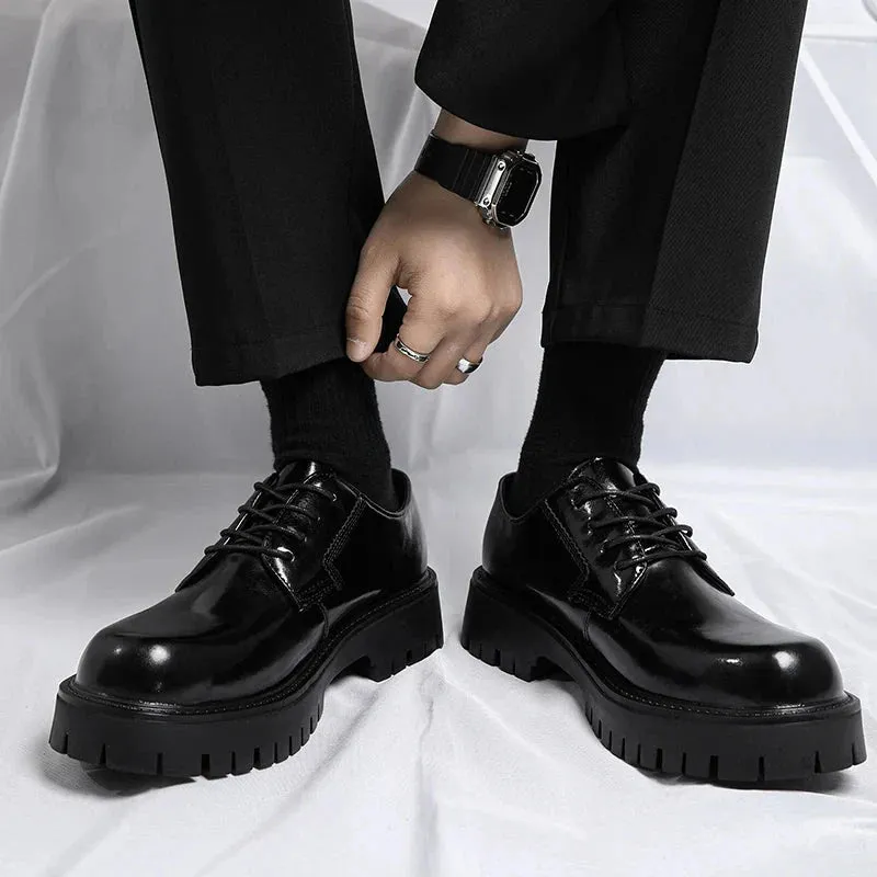 Amozae- Mapo Lace Up Chunky Shoes