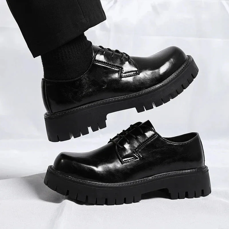 Amozae- Mapo Lace Up Chunky Shoes