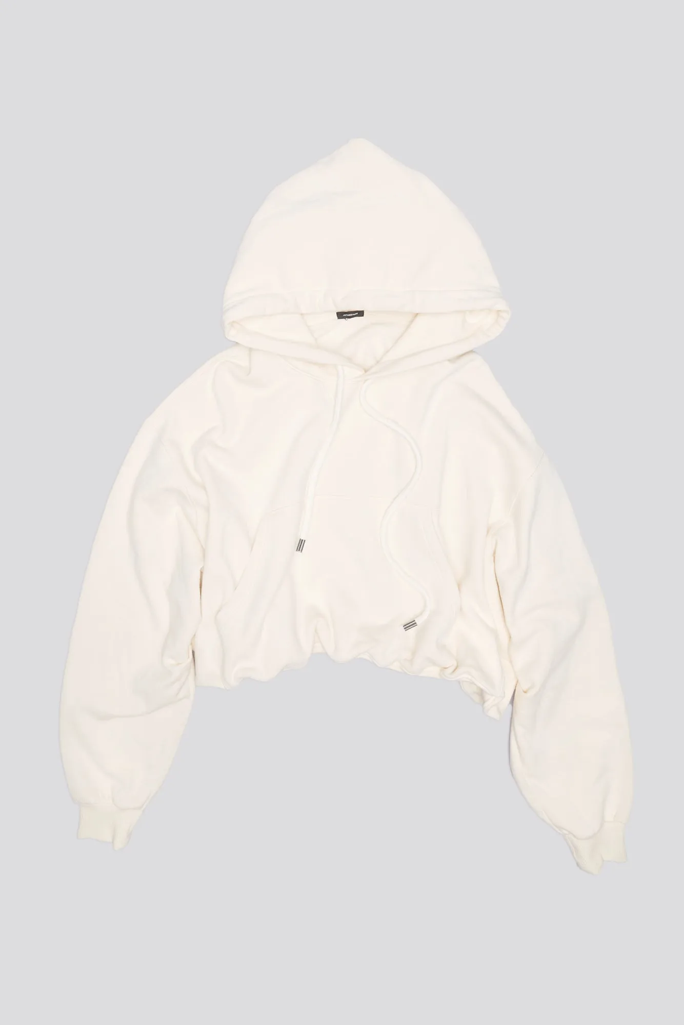 BALLOON POPOVER HOODIE - NATURAL