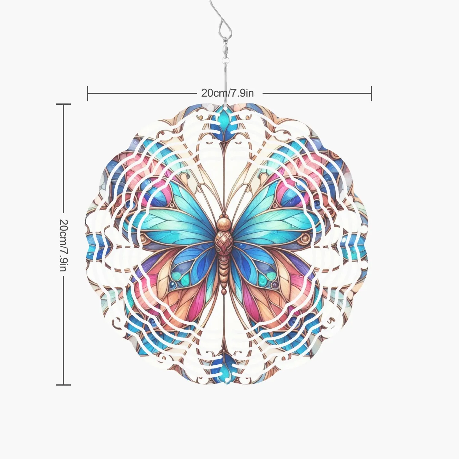 Butterfly Magic Wind Spinner