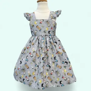 Charlie Brown Dress, Peanuts Woodstock 1st Birthday Dress, Girl Party Outfit, Charlie Brown and Friends dress