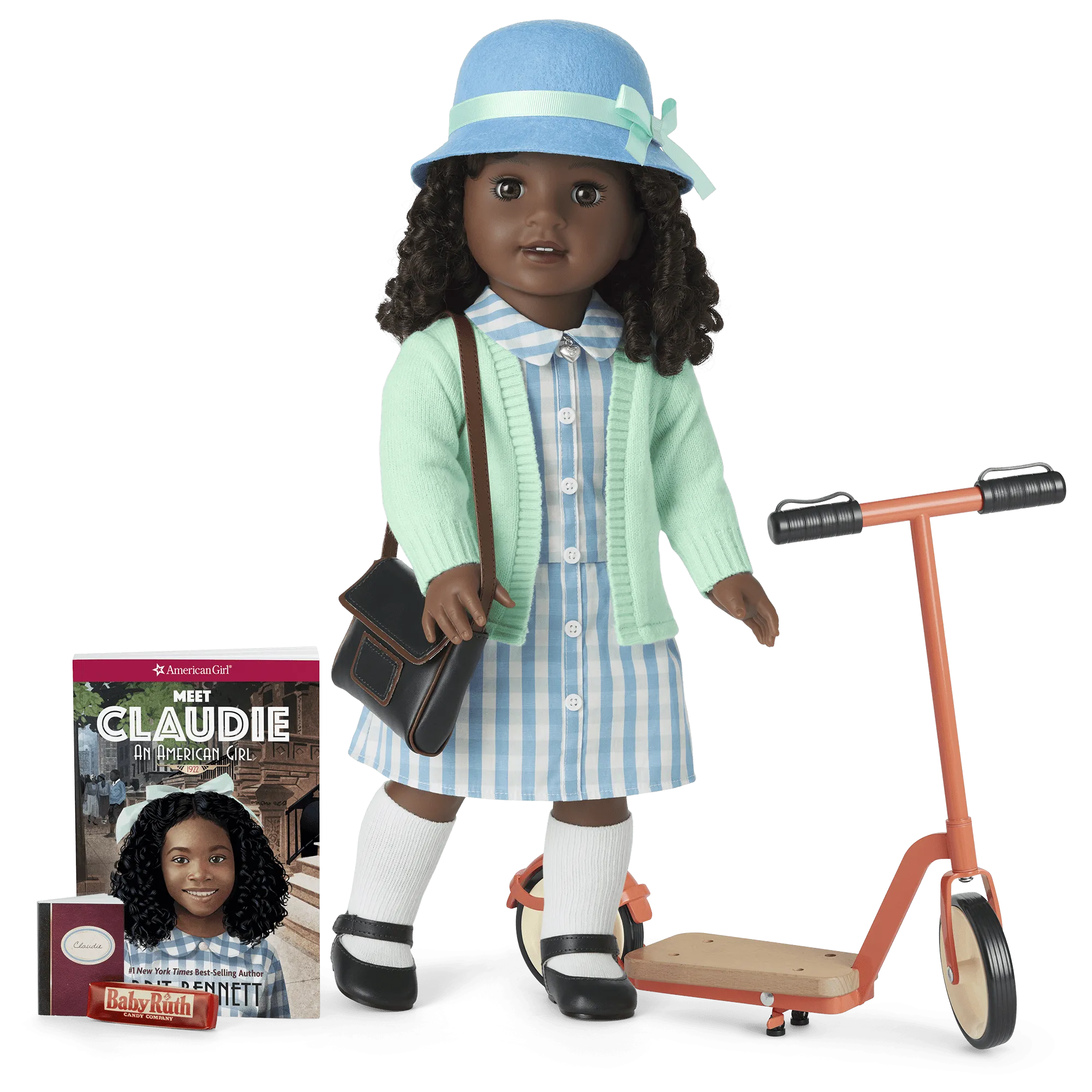 Claudie Wells™ Doll, Book, Accessories & Scooter