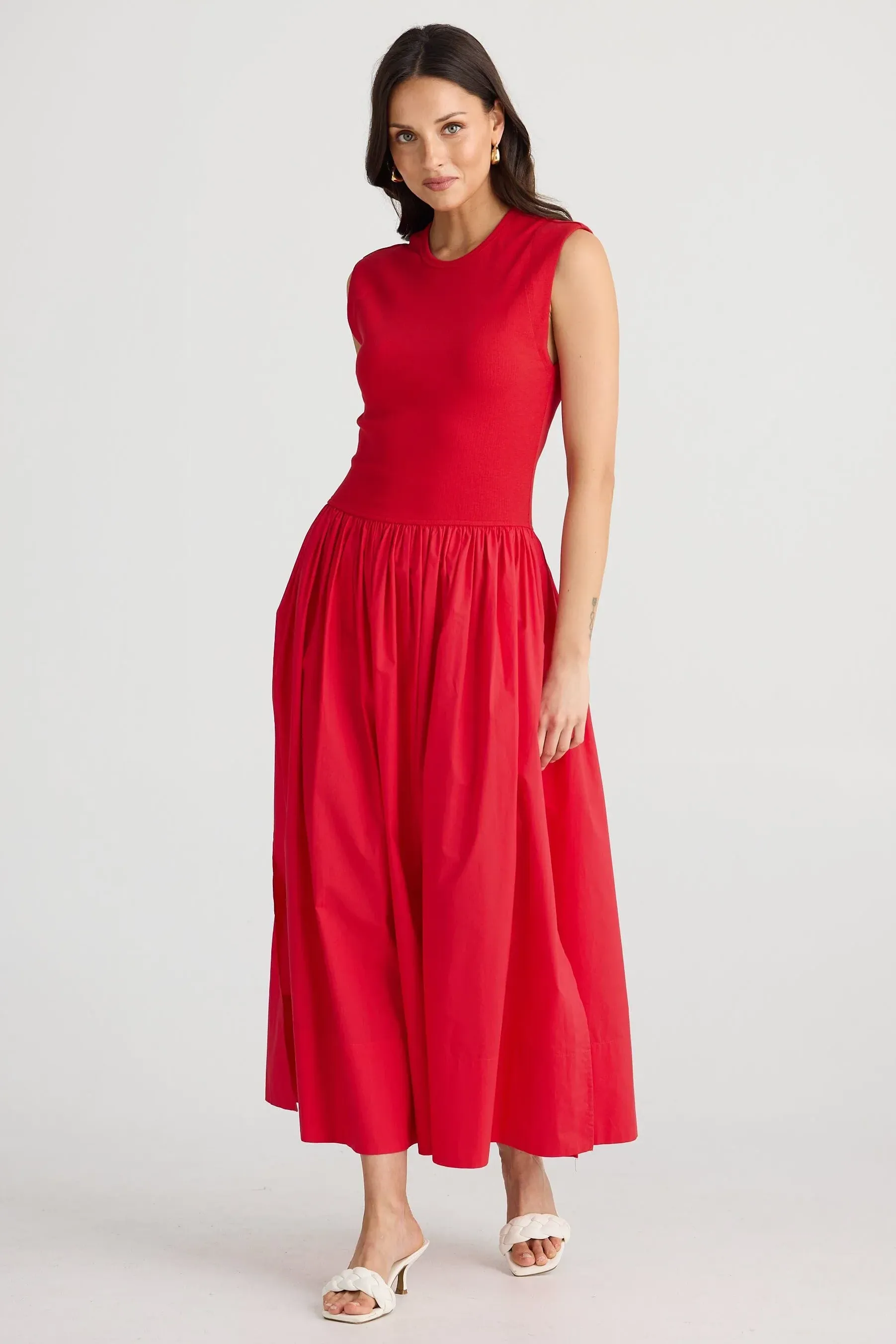 Daphne Dress in Chilli