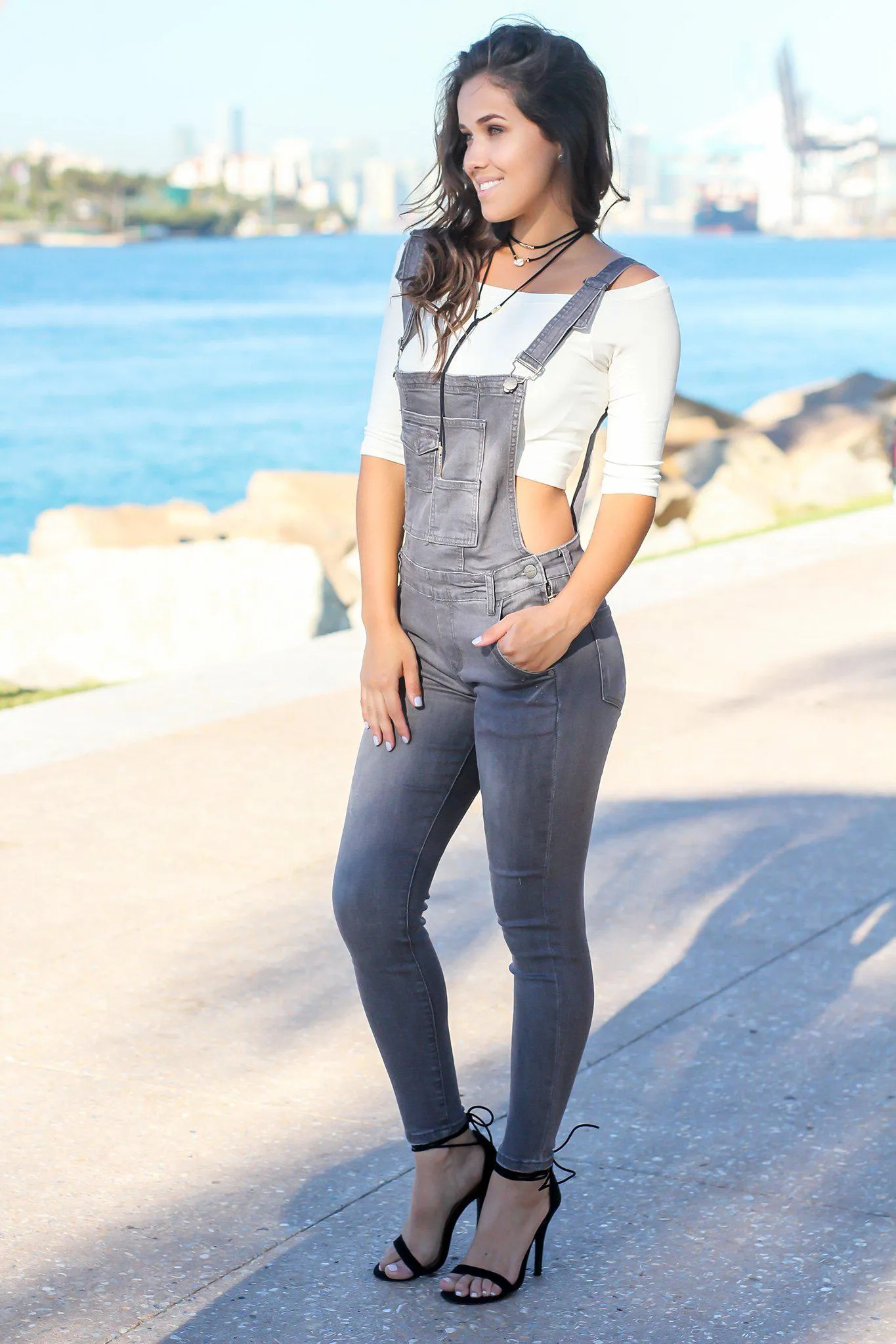 Gray Overalls