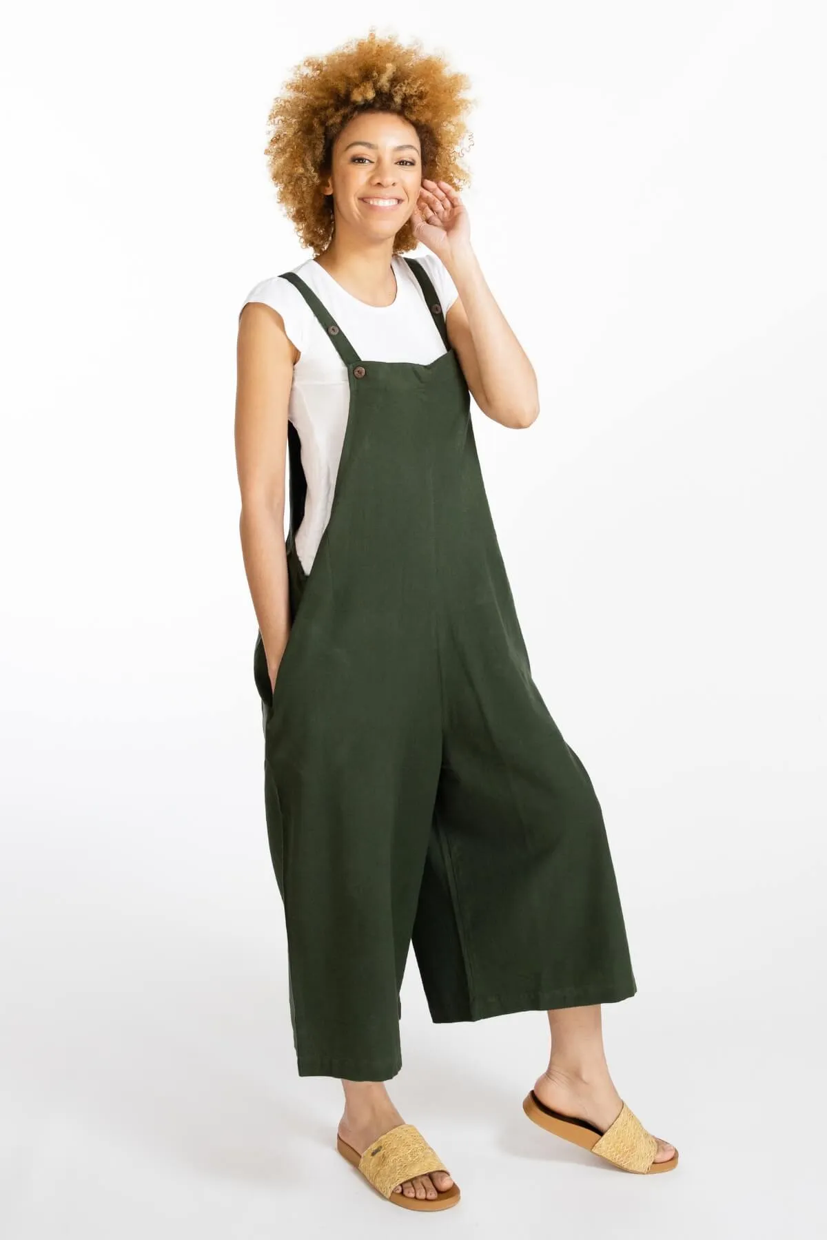 Juanita Overalls - Green