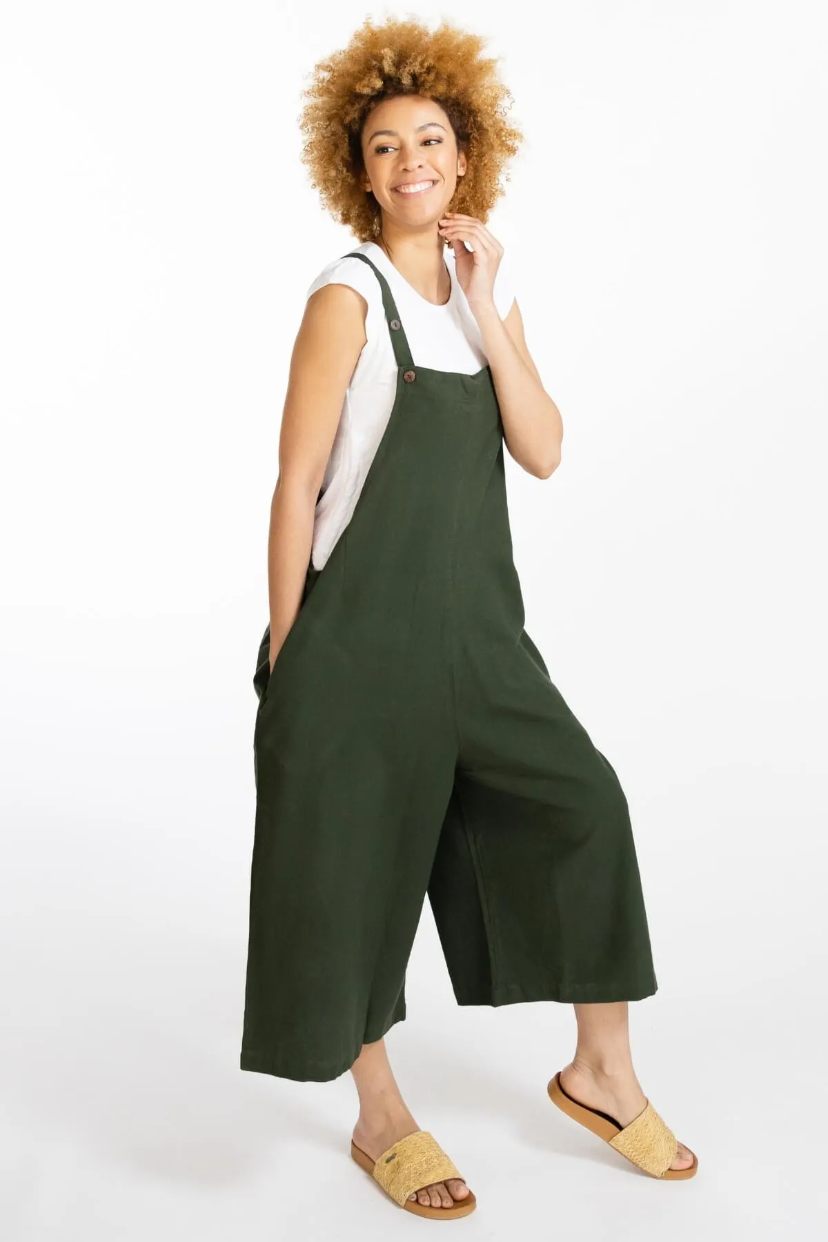 Juanita Overalls - Green