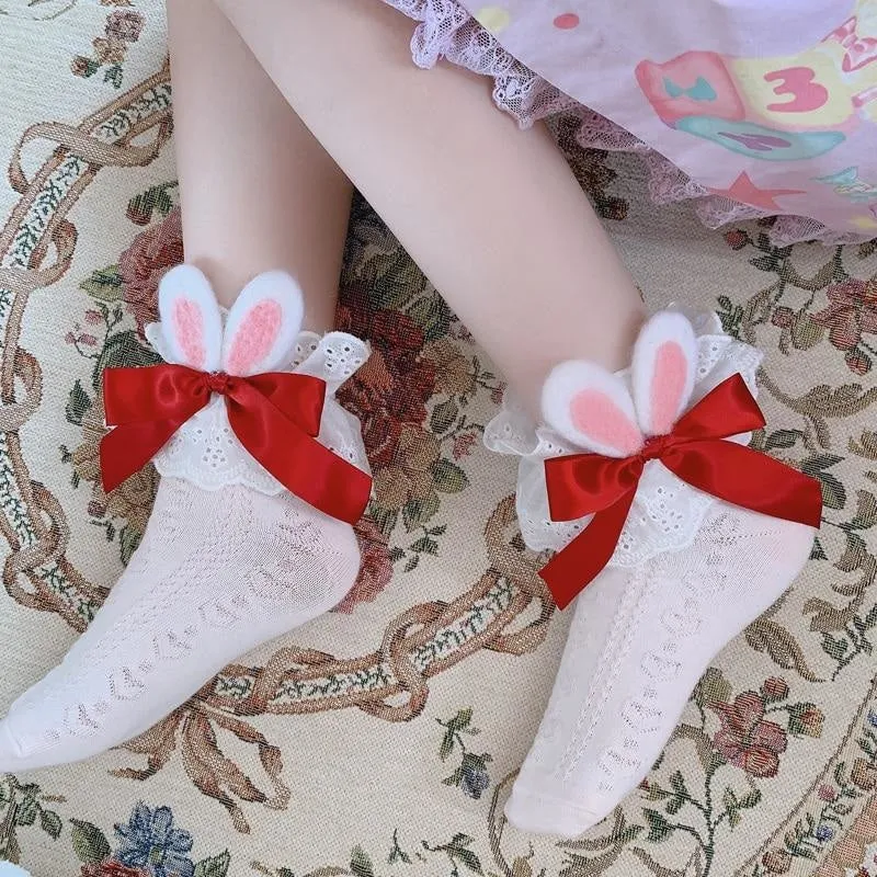 Lace Baby Bun Sockies