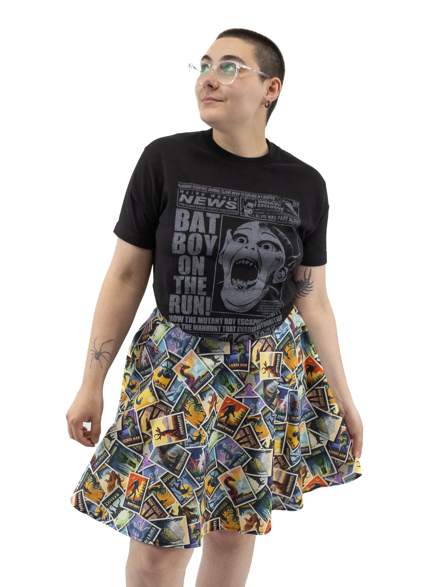 Legendary Creatures Skater Skirt