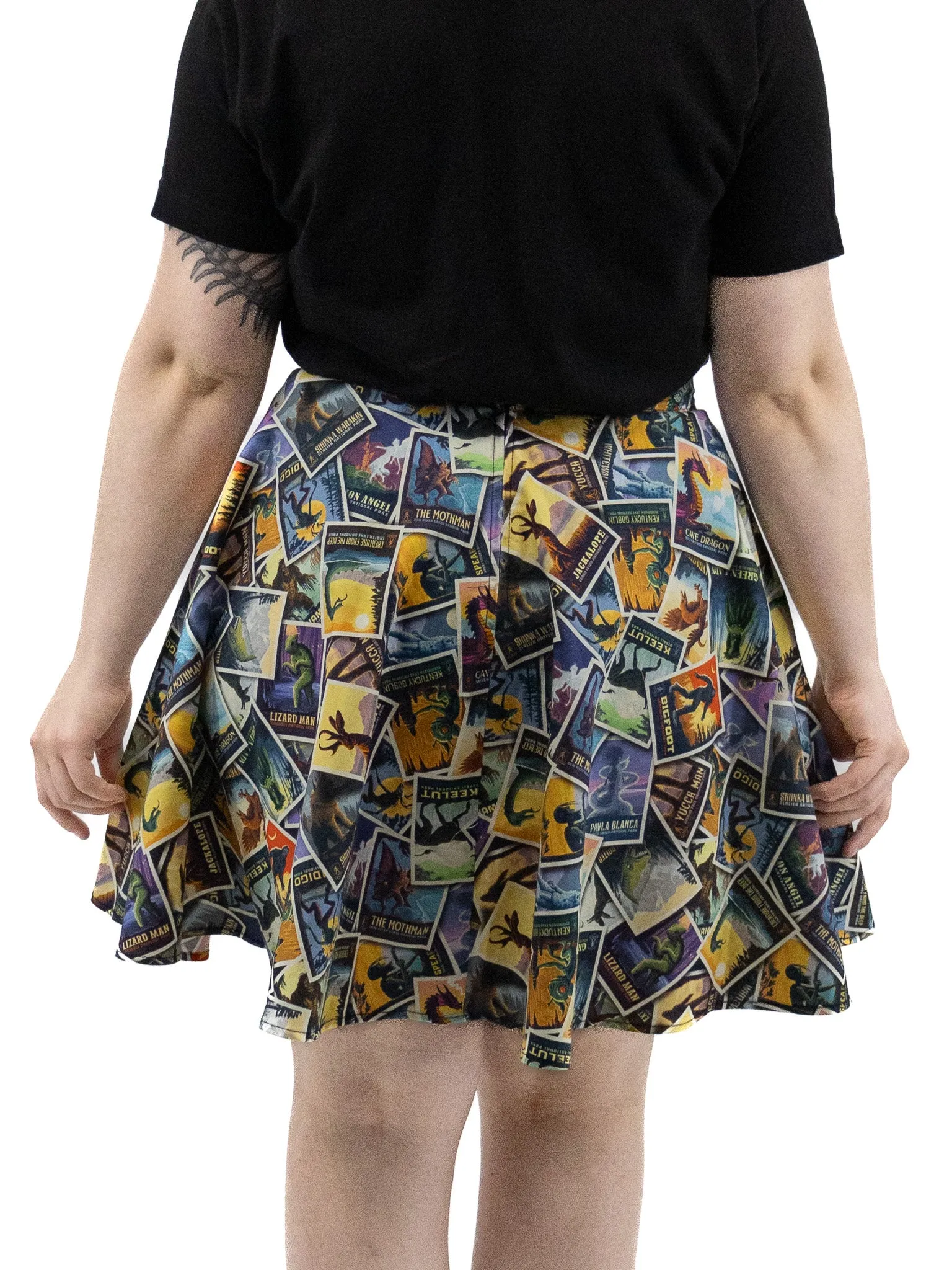 Legendary Creatures Skater Skirt