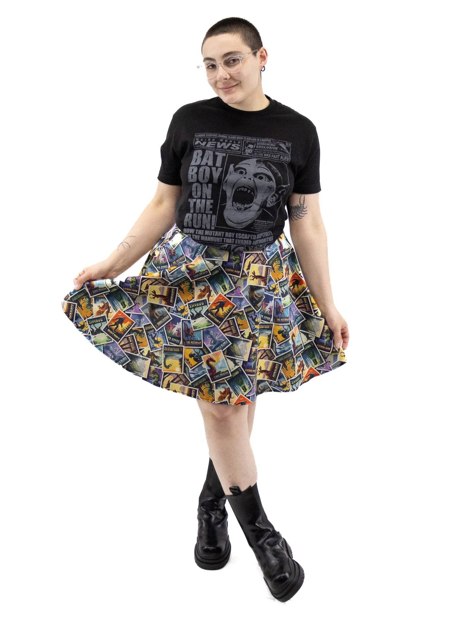 Legendary Creatures Skater Skirt