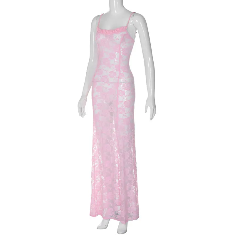 Lilyth Lace Maxi Dress