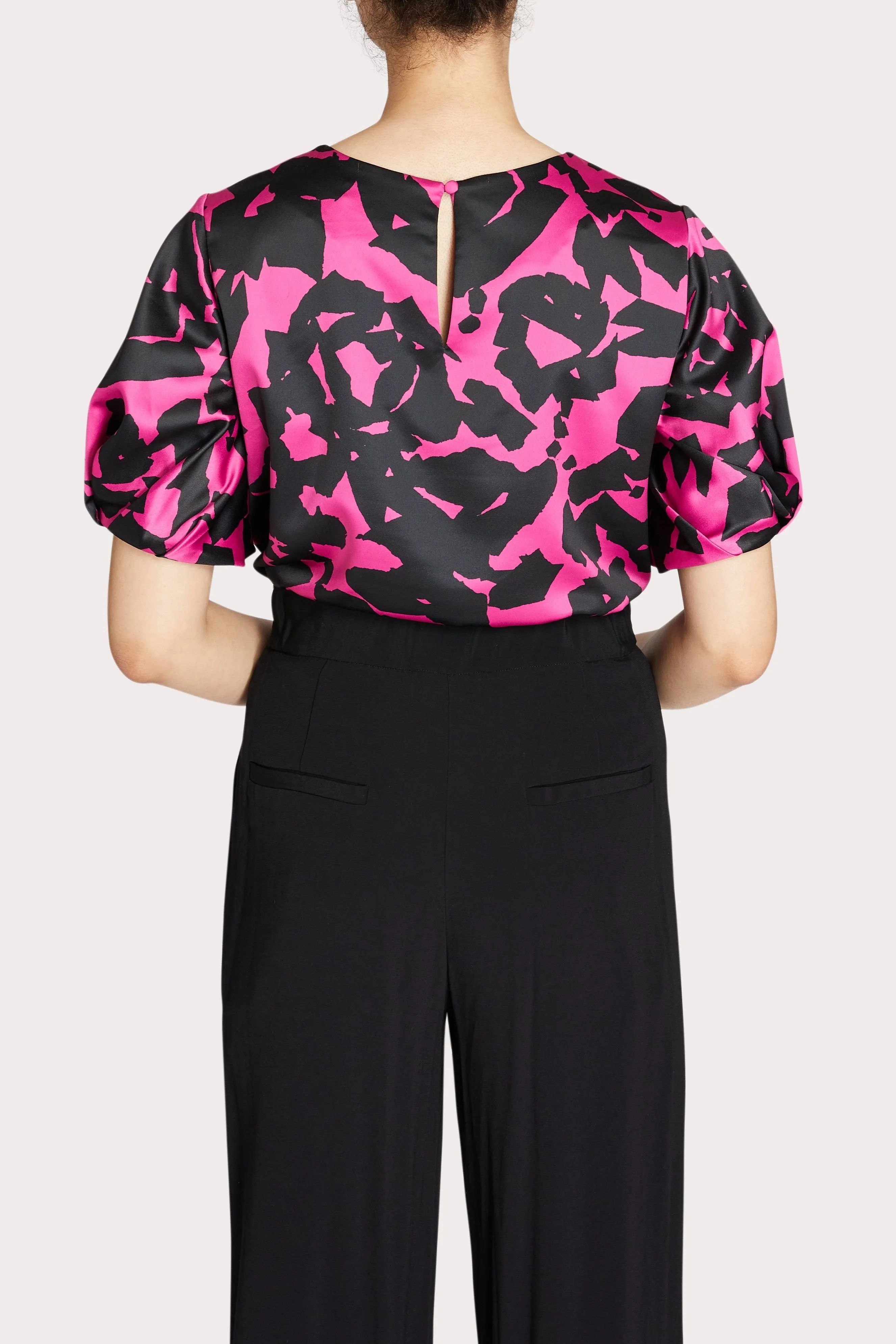 Melinda Floral Mosaic Top