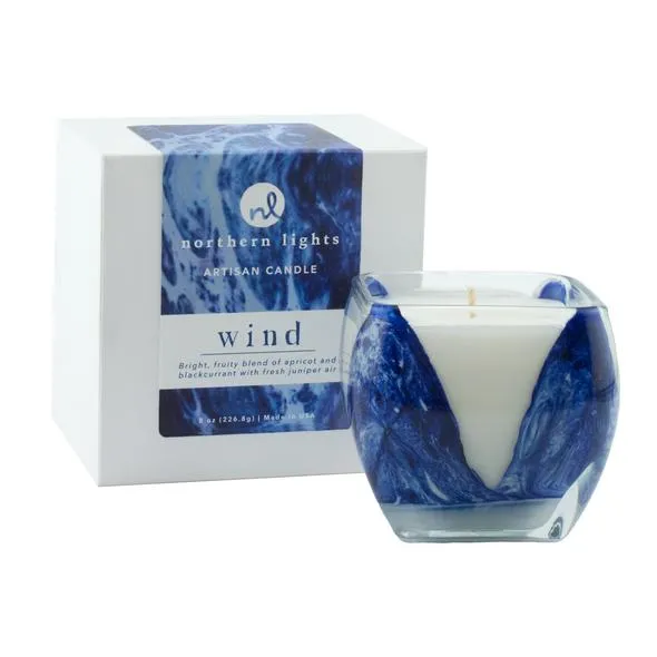 Northern Lights Candles: Cascade-Wind