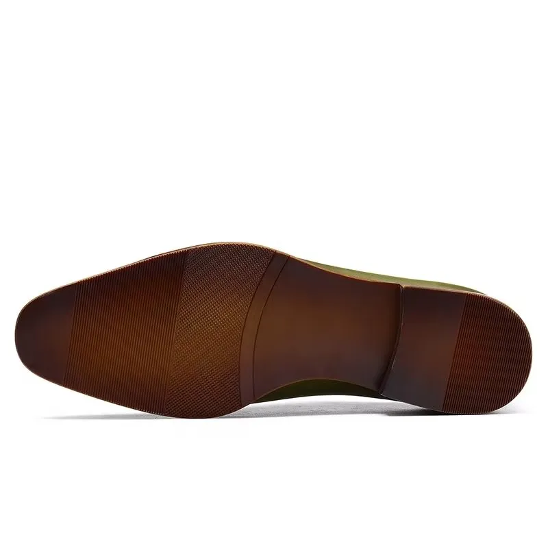 Opulent Exotic Round Toe Oxford Dress Shoes