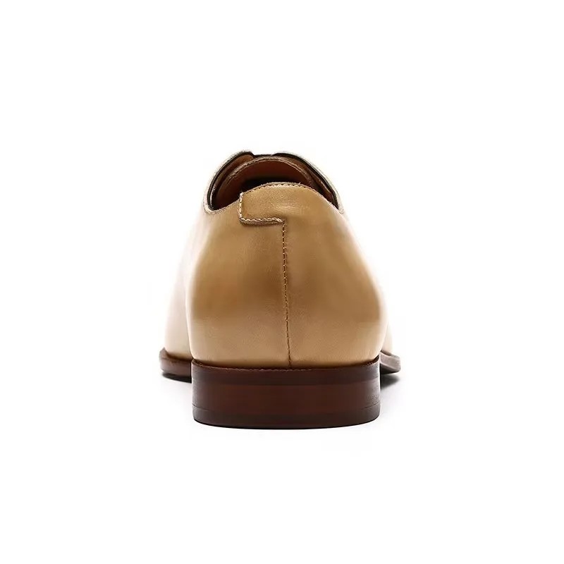 Opulent Exotic Round Toe Oxford Dress Shoes