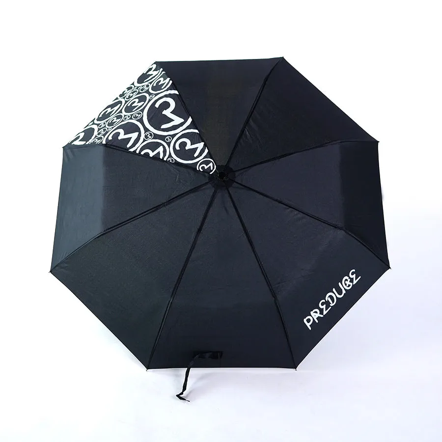 Preduce 3 Fold Umbrella Black/White