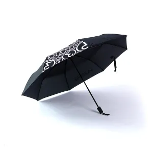 Preduce 3 Fold Umbrella Black/White