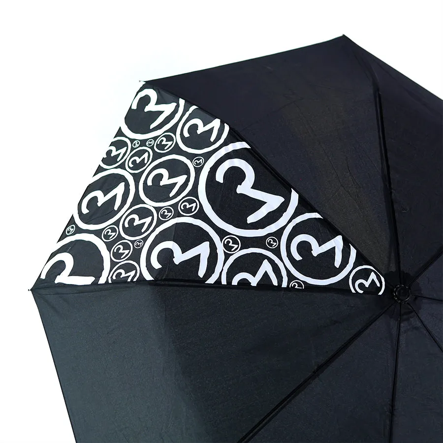 Preduce 3 Fold Umbrella Black/White