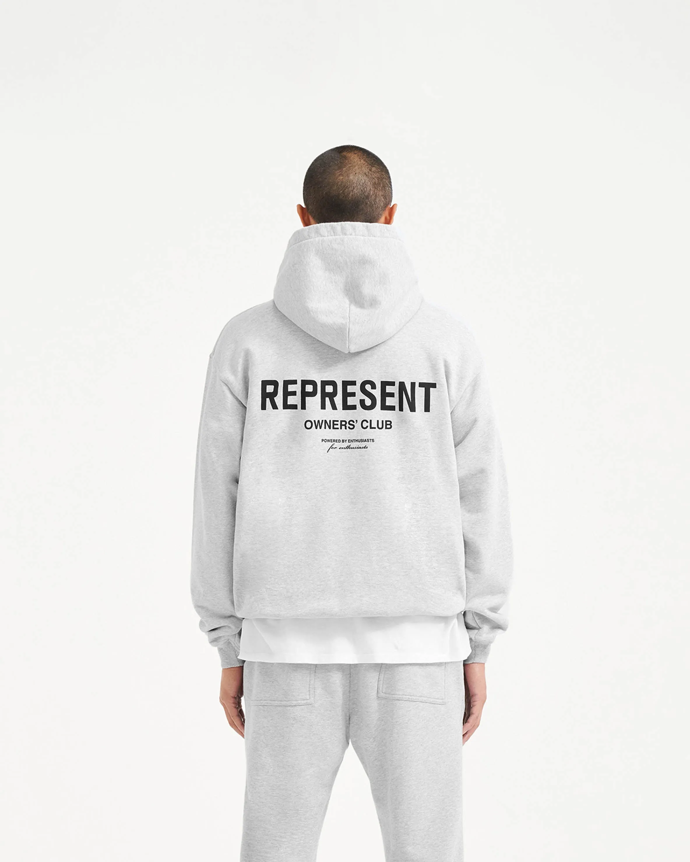 Represent Owners Club Hoodie - Ash Grey