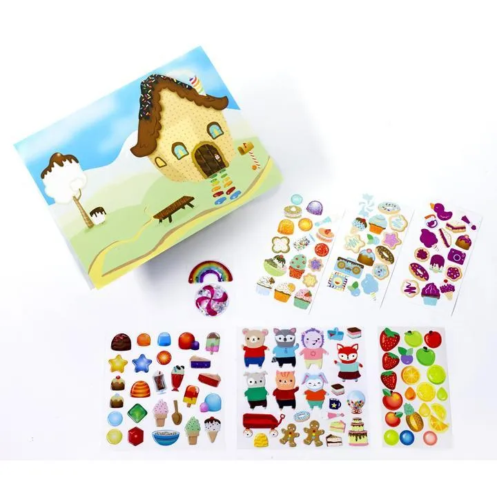 Sensory Sticker Playset - Sweetsville