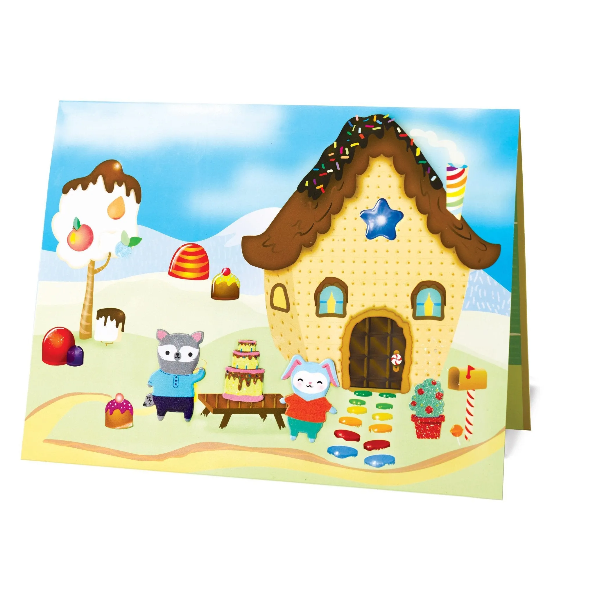 Sensory Sticker Playset - Sweetsville