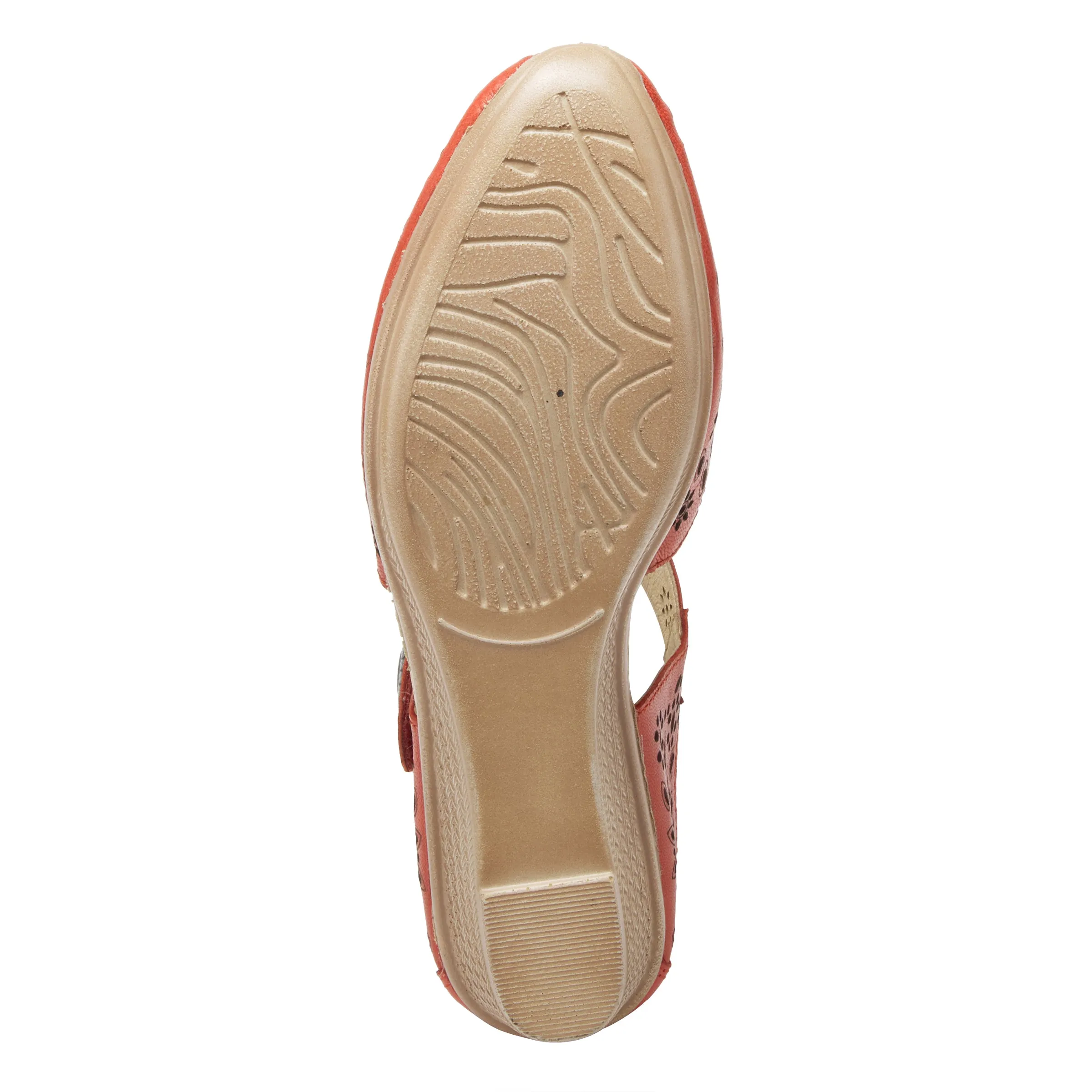 SPRING STEP NOUGAT MARY JANE SHOE