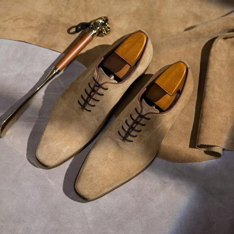 Suede Elegance Oxford Dress Shoes