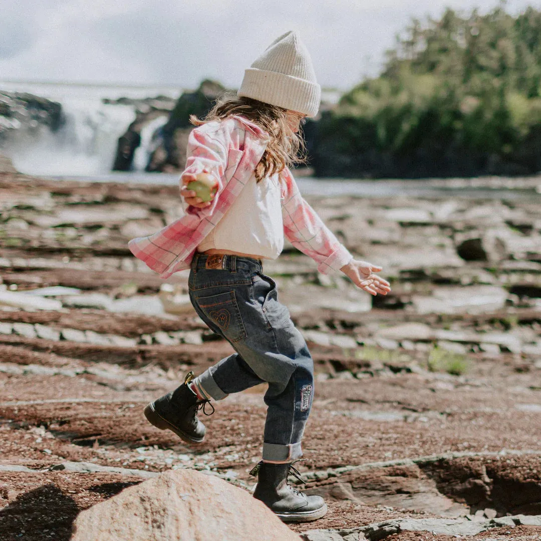 The Gabriella Plaid Flannel Shirt - KIDS