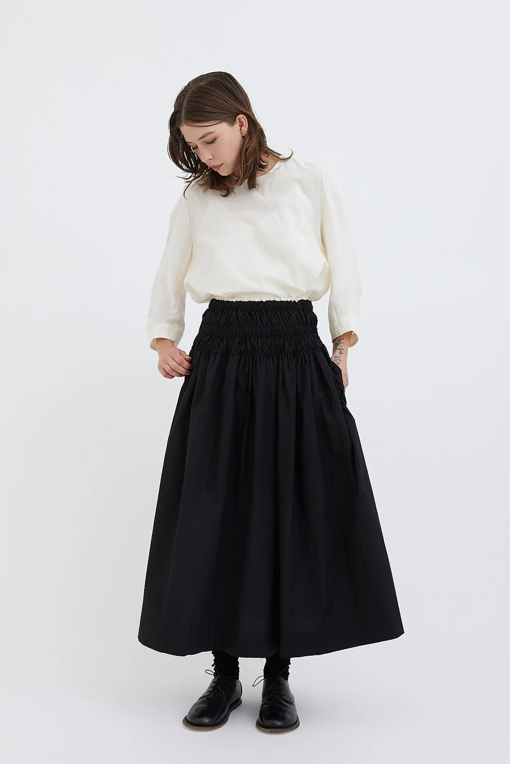 Toogood - THE ROPER SKIRT - Papery Cotton