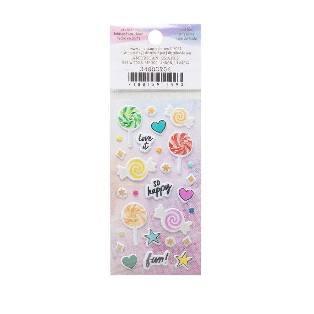 Vicki Boutin Sweet Rush Mini Puffy Stickers 55 pack*